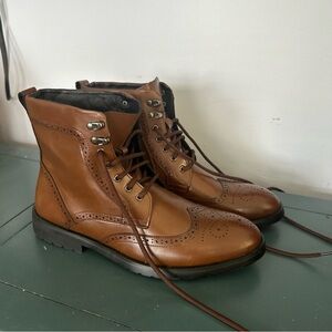 Men's Brown Leather Boots